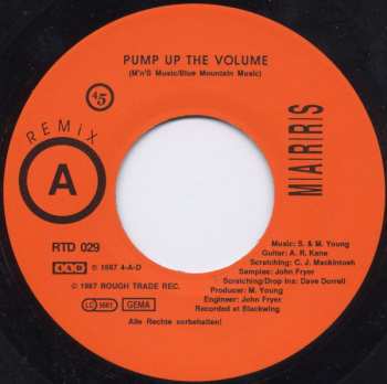 SP M|A|R|R|S: Pump Up The Volume