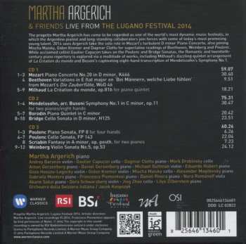 3CD/Coffret Martha Argerich And Friends: Live From Lugano 2014