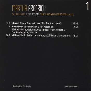 3CD/Coffret Martha Argerich And Friends: Live From Lugano 2014