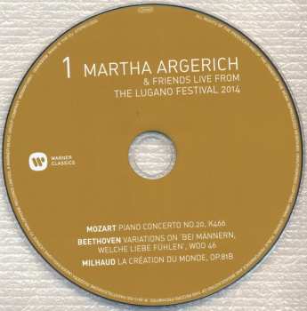 3CD/Coffret Martha Argerich And Friends: Live From Lugano 2014