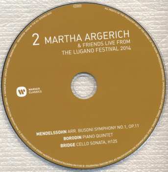 3CD/Coffret Martha Argerich And Friends: Live From Lugano 2014