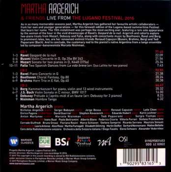 3CD/Coffret Martha Argerich And Friends: Live From Lugano 2016