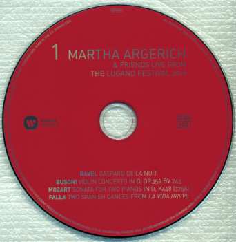3CD/Coffret Martha Argerich And Friends: Live From Lugano 2016