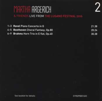 3CD/Coffret Martha Argerich And Friends: Live From Lugano 2016