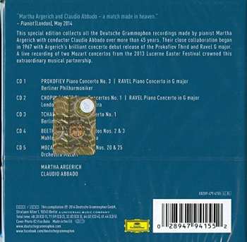 5CD/Coffret Claudio Abbado: Complete Concerto Recordings