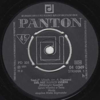 SP Martha A Tena Elefteriadu: Dál Než Slunce Vstává / Svatojánská Pouť