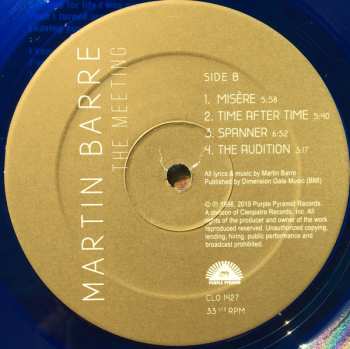 LP Martin Barre: The Meeting LTD | CLR
