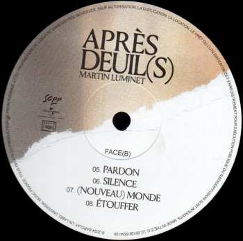 LP Martin Luminet: Après Deuil(s)