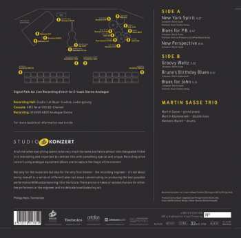 LP Martin Sasse Trio: Studio Konzert LTD | NUM
