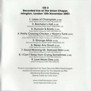 2CD Martin Simpson: Prodigal Son DLX