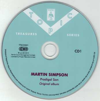 2CD Martin Simpson: Prodigal Son DLX