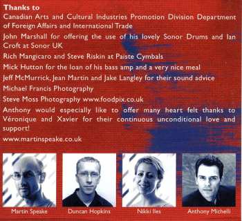 CD Martin Speake: Secret