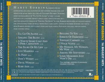 CD Marty Robbins: 16 Biggest Hits