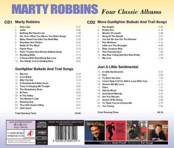 2CD Marty Robbins: Four Classic Albums