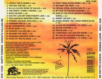 CD Marty Robbins: Hawaii's Calling Me