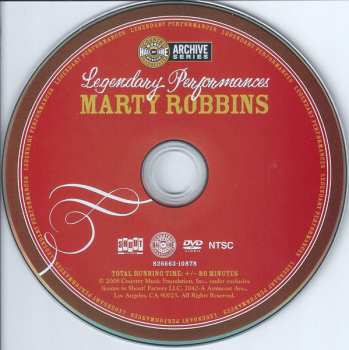 DVD Marty Robbins: Legendary Performances