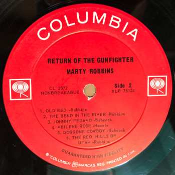 LP Marty Robbins: The Return Of The Gunfighter