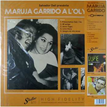 LP Maruja Garrido: En El Olympia de París Presentada Por Salvador Dalí