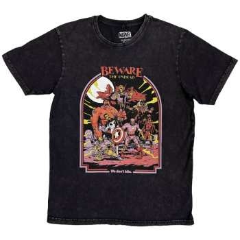 Merch Marvel Comics: Stone Wash T-shirt We Don't Bite