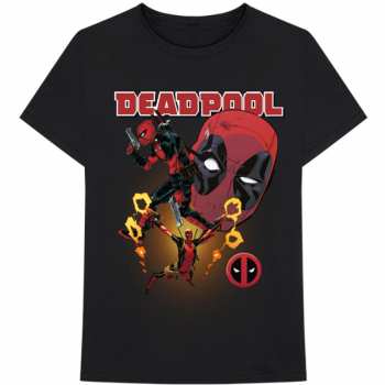 Merch Marvel Comics: T-shirt Deadpool Collage 2 