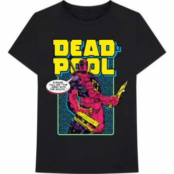 Merch Marvel Comics: T-shirt Deadpool Comic Merc 