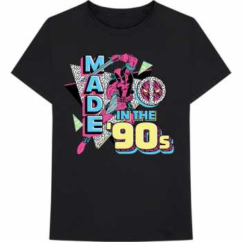 Merch Marvel Comics: T-shirt Deadpool Made In The 90s 