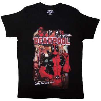 Merch Marvel Comics: T-shirt Deadpool Outta The Way Nerd