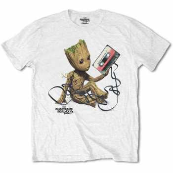 Merch Marvel Comics: T-shirt Guardians Of The Galaxy V. 2 Groot With Tape 