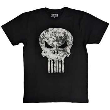 Merch Marvel Comics: T-shirt Punisher Distressed Logo Marvel Comics