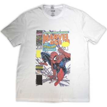 Marchandises Marvel Comics: Marvel Comics Unisex T-shirt: Spider-man Marvel Age Comic Cover (small) S