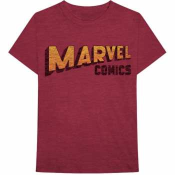 Marchandises Marvel Comics: Tričko Warped Logo Marvel Comics  S