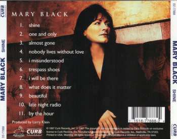 CD Mary Black: Shine