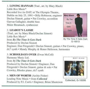 CD Mary Black: Song For Ireland