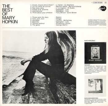 CD Mary Hopkin: Those Were The Days: Best Of