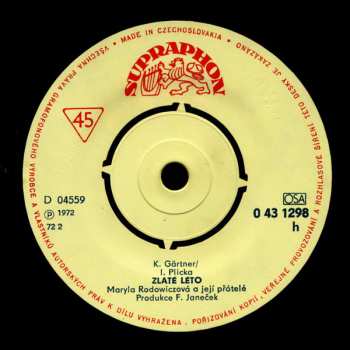 SP Maryla Rodowicz: Zlaté Léto / La Batea