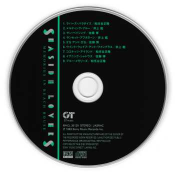 CD Hiroshi Sato: Seaside Lovers ‎– Memories In Beach House
