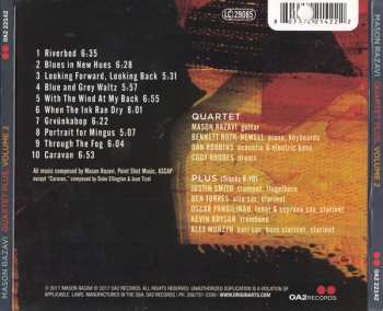 CD Mason Razavi: Quartet Plus, Volume 2