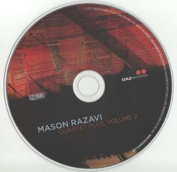 CD Mason Razavi: Quartet Plus, Volume 2