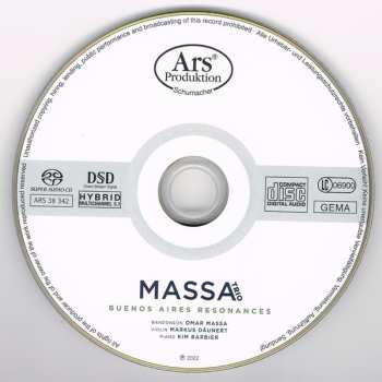 SACD Massa Trio: Buenos Aires Resonances