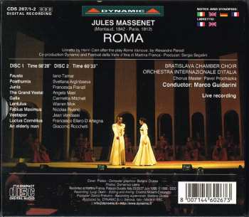 2CD/Coffret Jules Massenet: Roma