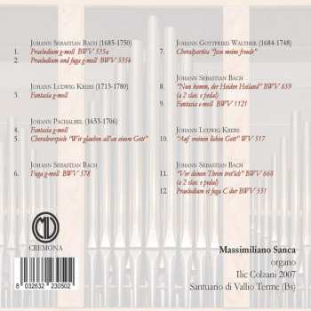 CD Massimiliano Sanca: Orgelwerke Des Deutschen Barocks