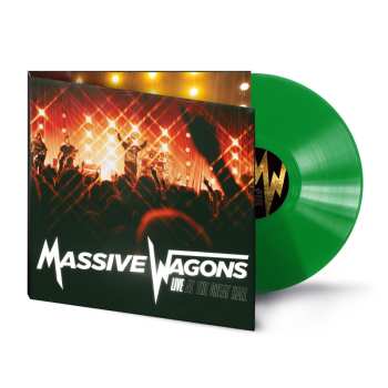 LP Massive Wagons: Live At The Great Hall (limited Edition) (green Vinyl)