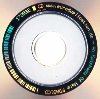 CD Master: An Epiphany Of Hate