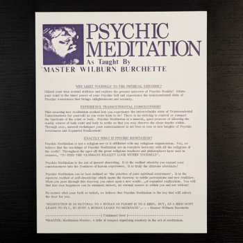 LP Master Wilburn Burchette: Psychic Meditation Music CLR