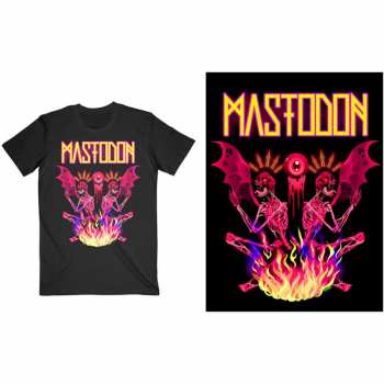 Marchandises Mastodon: Tričko Double Brimstone Neon  S