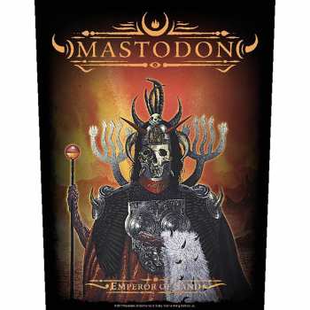Merch Mastodon: Décoration arrière Emperor Of Sand