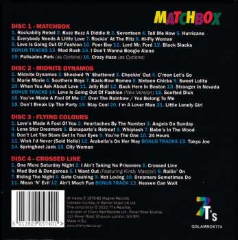 4CD/Coffret Matchbox: The Albums 1979-82