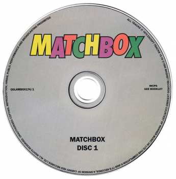 4CD/Coffret Matchbox: The Albums 1979-82