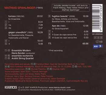 CD Arditti Quartet: Furioso