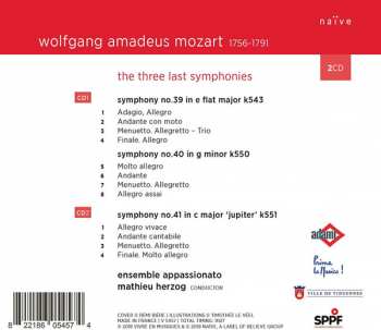 2CD Mathieu Herzog: Mozart - The Three Last Symphonies